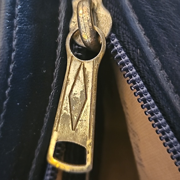 Vtg Manhattan marked butter leather 1970s designer bag mint condition - Picture 6 of 10